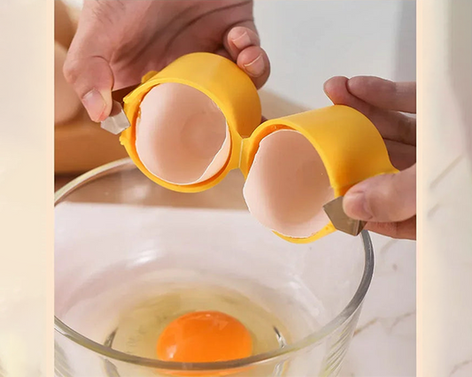 Eggshell opener Beater egg shell separator Household kitchen baking tool